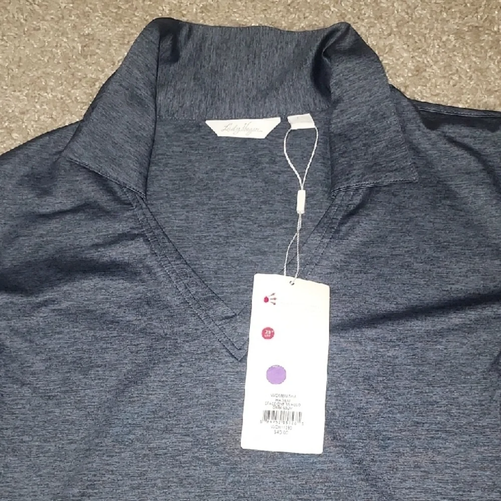 Women's Blue Top - Picture 3 of 7